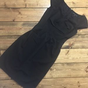 Antonio Melani Black Sheath Dress Sz: 2